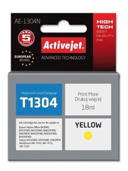 Activejet AE-1304N (Epson T1304), желтый цена и информация | Картриджи для струйных принтеров | hansapost.ee