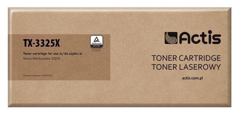 Tooner Actis TX-3325X - 106R02312 (11000-leheküljeline mahukas kassett) must цена и информация | Laserprinteri toonerid | hansapost.ee