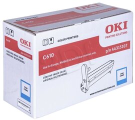 OKI C610, Cyan цена и информация | Картриджи и тонеры | hansapost.ee