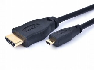 Кабель HDMI-micro HDMI (A-D), 1,8 м цена и информация | Кабели и провода | hansapost.ee