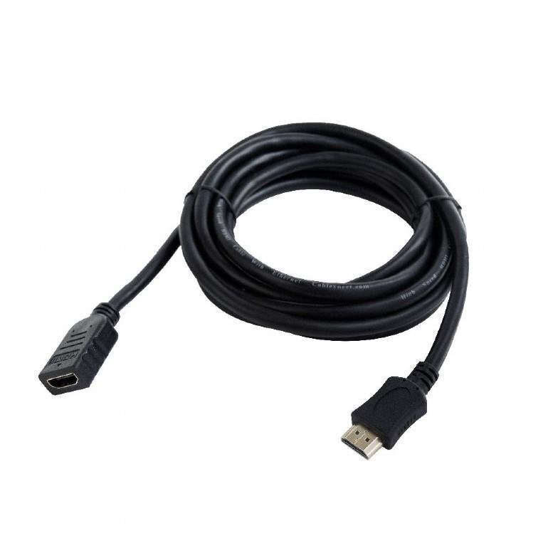 Pikendus Gembird HDMI A-A M/F V1.4, 0,5 m hind ja info | Juhtmed ja kaablid | hansapost.ee