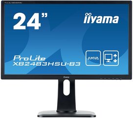 Iiyama ProLite XB2483HSU-B3 hind ja info | Monitorid | hansapost.ee