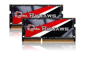 G.SKILL - SODIMM Ultrabook DDR3 8GB (2x4GB) 1600MHz CL9 1.35V - Haswell Ready z radiatorami hind ja info | Operatiivmälu | hansapost.ee