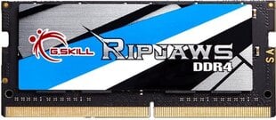 G.Skill Ripjaws DDR4 SODIMM 16GB 2133MHz CL15 (F4-2133C15S-16GRS) цена и информация | Объём памяти (RAM) | hansapost.ee