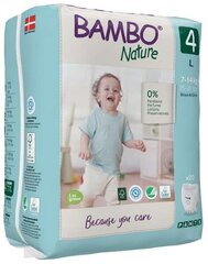 Подгузники-трусики BAMBO NATURE 4 (7-14 кг), 20 шт. цена и информация | Подгузники | hansapost.ee