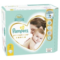 Подгузники Pampers Premium Care, Mega Box, 2 размер, 4-8 кг, 148 шт. цена и информация | Pampers Для ухода за младенцем | hansapost.ee