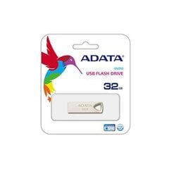 USB картa памяти A-data UV210 32GB USB 2.0, серебристая цена и информация | USB накопители данных | hansapost.ee