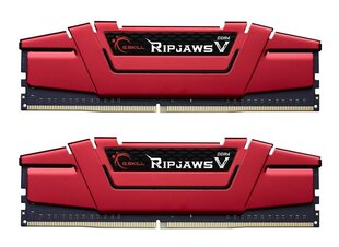 G.Skill Ripjaws V DDR4, 16Гб (4GBx2), 2666МГц, CL15, 1.2V (F4-2666C15D-8GVR) цена и информация | Объём памяти | hansapost.ee