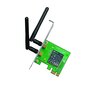 TP-LINK 300MBit/s WLAN-N PCI Express-Adapter Atheros-Chipsatz 2T2R 2,4GHz 802.11b/g/n 2 removeable antennas цена и информация | Ruuterid | hansapost.ee