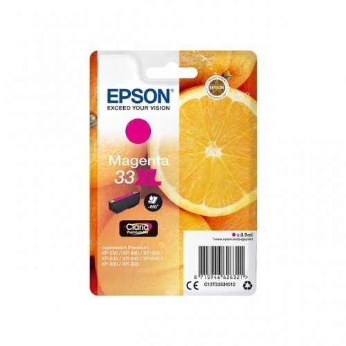 Epson 33XL Ink Cartridge, Magenta hind ja info | Tindiprinteri kassetid | hansapost.ee