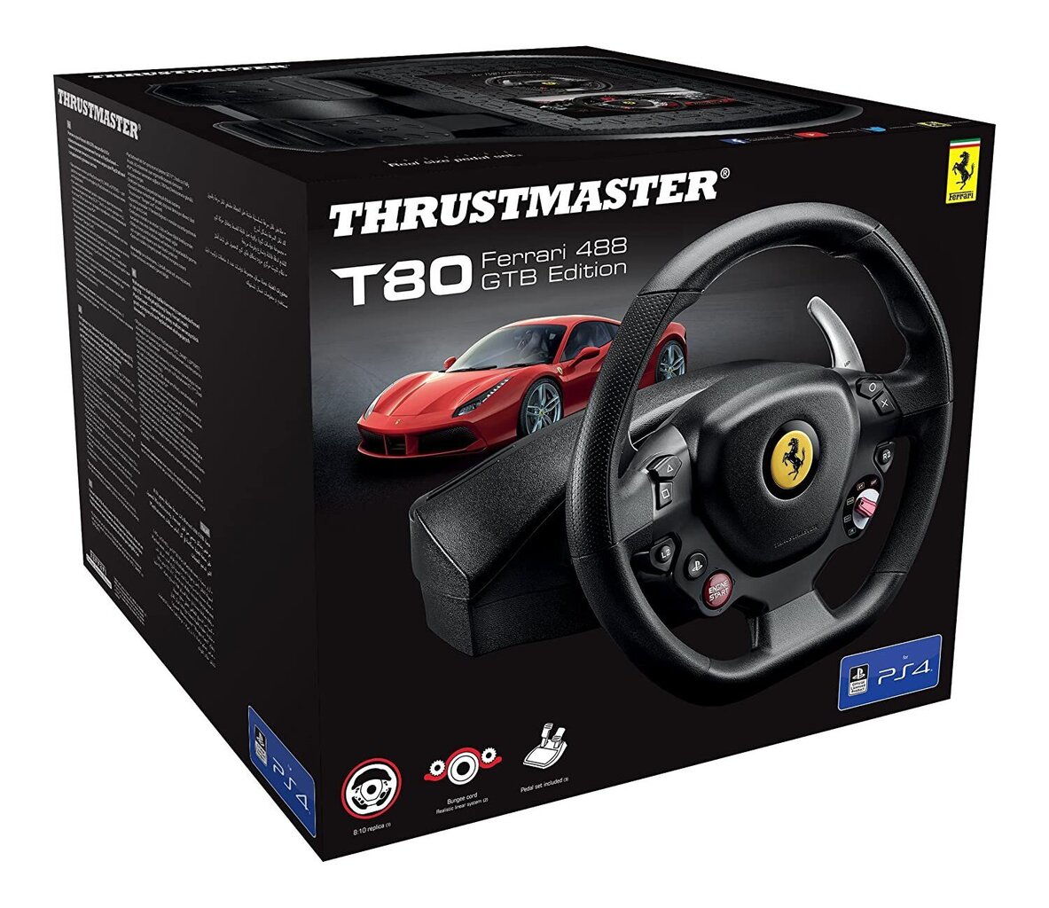 Thrustmaster T80 Ferrari 488 GTB цена и информация | Mänguroolid | hansapost.ee