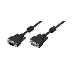 LogiLink VGA 5.0m hind ja info | Juhtmed ja kaablid | hansapost.ee