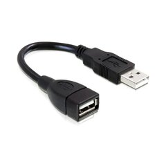 Delock - Kaabel USB AM-AF 15cm hind ja info | USB adapterid ja jagajad | hansapost.ee