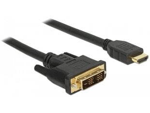 Delock 85586, HDMI/DVI-D, 5 м цена и информация | Кабели и провода | hansapost.ee