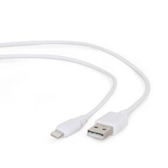 Gembird CC-USB2-AMLM-W, 1 m цена и информация | Кабели и провода | hansapost.ee