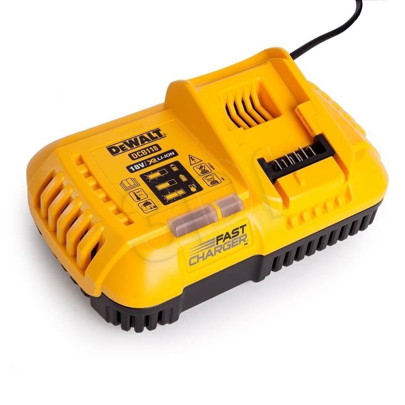 Akulaadija DeWalt DCB118 hind ja info | Akutrellid, puurid ja kruvikeerajad | hansapost.ee