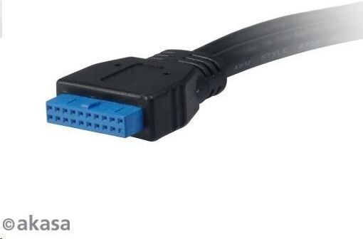 Akasa Śledź USB 3.0 (AK-CBUB17-40BK) hind ja info | Korpuste lisatarvikud | hansapost.ee