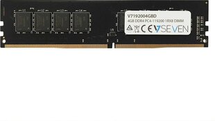 V7 DDR4 4GB, 2400MHz, CL17 V7192004GBD цена и информация | Объём памяти (RAM) | hansapost.ee