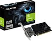 Gigabyte GeForce GT 730 2GB GDDR5 (64 bit), DVI-I, HDMI, BOX (GV-N730D5-2GL) цена и информация | Videokaardid | hansapost.ee