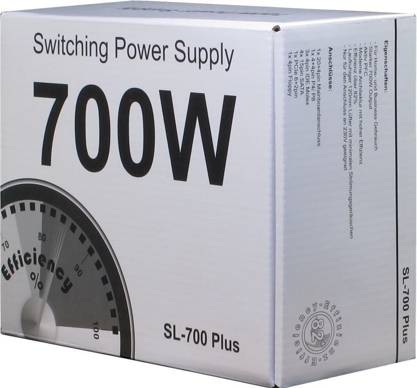 Inter-Tech SL-700 Plus 700W (88882141) price and information | Toiteplokid | hansapost.ee