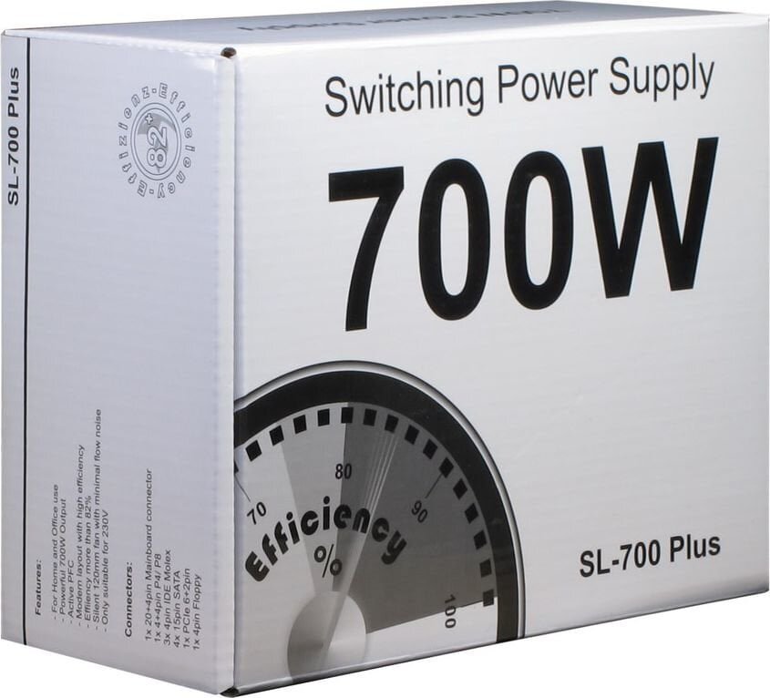 Inter-Tech SL-700 Plus 700W (88882141) price and information | Toiteplokid | hansapost.ee