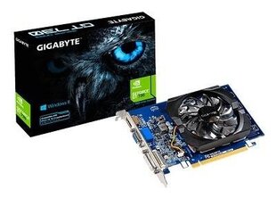 Gigabyte GeForce GT 730 2GB DDR3 (64 bit) DVI, HDMI, D-Sub (GV-N730D3-2GI) hind ja info | Videokaardid | hansapost.ee