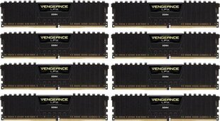 Corsair Vengeance LPX DDR4, 8x16GB, 2666MHz, CL16 (CMK128GX4M8A2666C16) цена и информация | Объём памяти (RAM) | hansapost.ee