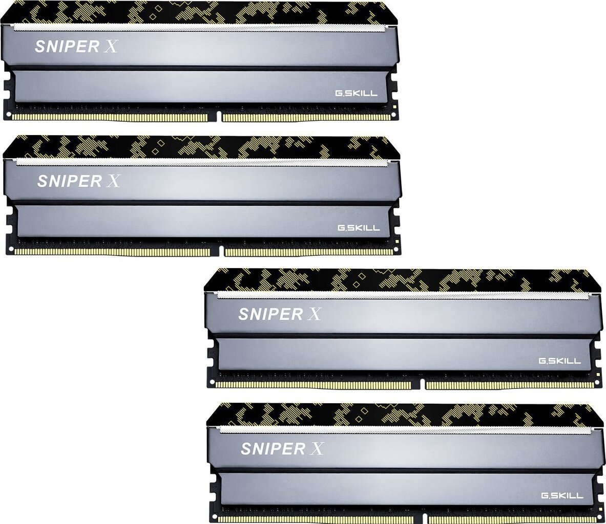 G.Skill Sniper X DDR4, 4x8GB, 2400MHz, CL (F4-2400C17Q-32GSXK0 hind ja info | Operatiivmälu | hansapost.ee