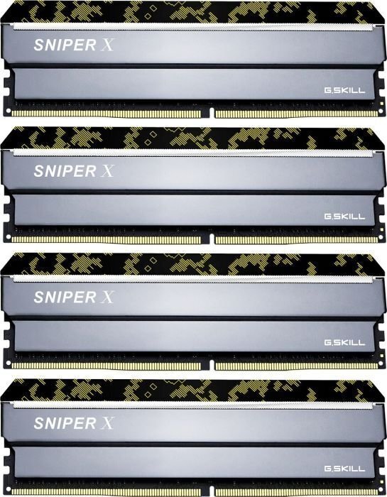 G.Skill Sniper X DDR4, 4x8GB, 2400MHz, CL (F4-2400C17Q-32GSXK0 цена и информация | Operatiivmälu | hansapost.ee