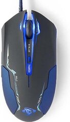 "e-blue" мышь auroza, 3500dpi, оптическая, 6 квартир, кабель usb, черная цена и информация | E-Blue Компьютерная техника | hansapost.ee