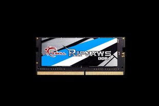 G.Skill Ripjaws DDR4 SODIMM 4GB 2400MHz CL16 (F4-2400C16S-4GRS) цена и информация | Объём памяти (RAM) | hansapost.ee