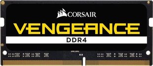 Corsair SO-DIMM Vengeance DDR4, 16GB, 2400MHz, CL16 (CMSX16GX4M1A2400C16) цена и информация | Объём памяти (RAM) | hansapost.ee