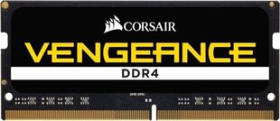 Corsair SO-DIMM Vengeance DDR4, 8GB, 2400MHz, CL16 (CMSX8GX4M1A2400C16) цена и информация | Объём памяти (RAM) | hansapost.ee