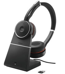 Jabra Evolve 75 MS Black цена и информация | Наушники | hansapost.ee