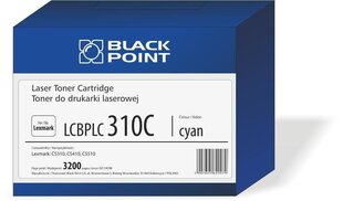 Тонер Black Point LCBPLCS310C | cyan | 3200 стр | Lexmark 70C2HC0 цена и информация | Картриджи и тонеры | hansapost.ee