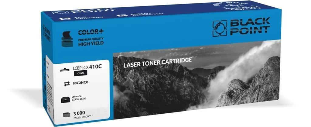 BLACKPOINT LCBPLCX410C цена и информация | Laserprinteri toonerid | hansapost.ee