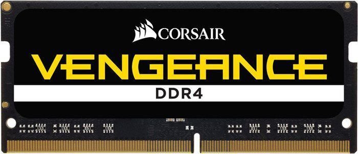 Corsair Vengeance 16GB 2666MHz DDR4 CL18 SODIMM KIT OF 2 CMSX16GX4M2A2666C18 hind ja info | Operatiivmälu | hansapost.ee