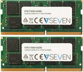 V7 DDR4 2x8GB, 2133MHz, CL15 (V7K1700016GBS) hind ja info | Operatiivmälu | hansapost.ee