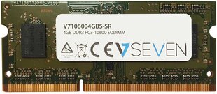 V7 DDR3 SODIMM 4GB 1333MHz CL9 V7106004GBS-SR цена и информация | Объём памяти (RAM) | hansapost.ee