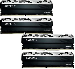 G.Skill Sniper X DDR4, 4x8GB, 3200MHz, CL16 (F4-3200C16Q-32GSXWB) цена и информация | Объём памяти (RAM) | hansapost.ee