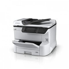 Epson Multifunctional printer WF-C8610DWF Colour, Inkjet, All-in-One, A3, Wi-Fi, Grey цена и информация | Принтеры | hansapost.ee