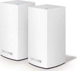 Точка беспроводного доступа Linksys WHW0102 Velop Intelligent Mesh WiFi System, 2-Pack 802.11ac, 400+867 Мбит цена и информация | Точки беспроводного доступа (Access Point) | hansapost.ee