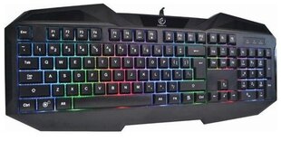 Rebeltec PATROL keyboard USB QWERTY Black цена и информация | Клавиатуры | hansapost.ee