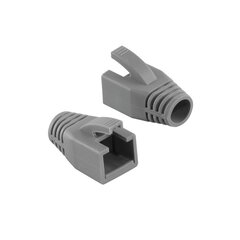 Logilink Modular RJ45 Plug Cable Boot 8mm grey, 50vnt. цена и информация | Адаптеры и USB-hub | hansapost.ee