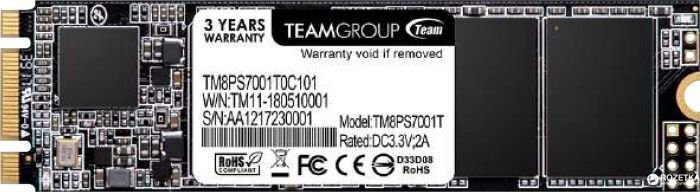 Team Group TM8PS7001T0C101 hind ja info | Sisemised kõvakettad | hansapost.ee