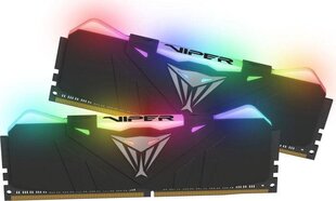 Patriot VIPER RGB DDR4 16GB DUAL KIT (2x8GB) 4133MHz CL19 Черный радиатор (PVR416G413C9K) цена и информация | Объём памяти (RAM) | hansapost.ee