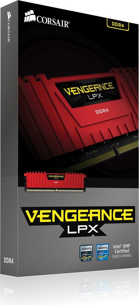 Operatiivmälu Corsair Vengeance LPX 8GB 2400MHz DDR4 CL14 CMK8GX4M1A2400C14R hind ja info | Operatiivmälu | hansapost.ee