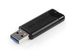 Mälupulk Verbatim USB DRIVE 3.0 16GB PINSTRIPE BLACK