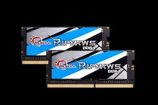 G.Skill Ripjaws DDR4 SODIMM 2x8GB 2133MHz CL15 (F4-2133C15D-16GRS) цена и информация | Объём памяти (RAM) | hansapost.ee