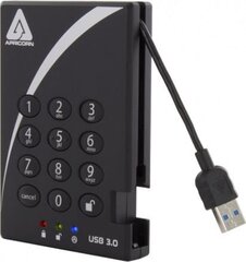 HDD ext. 2,5 1TB Apricorn Aegis Padl. цена и информация | Жесткий диск Seagate ST1000VX005 | hansapost.ee